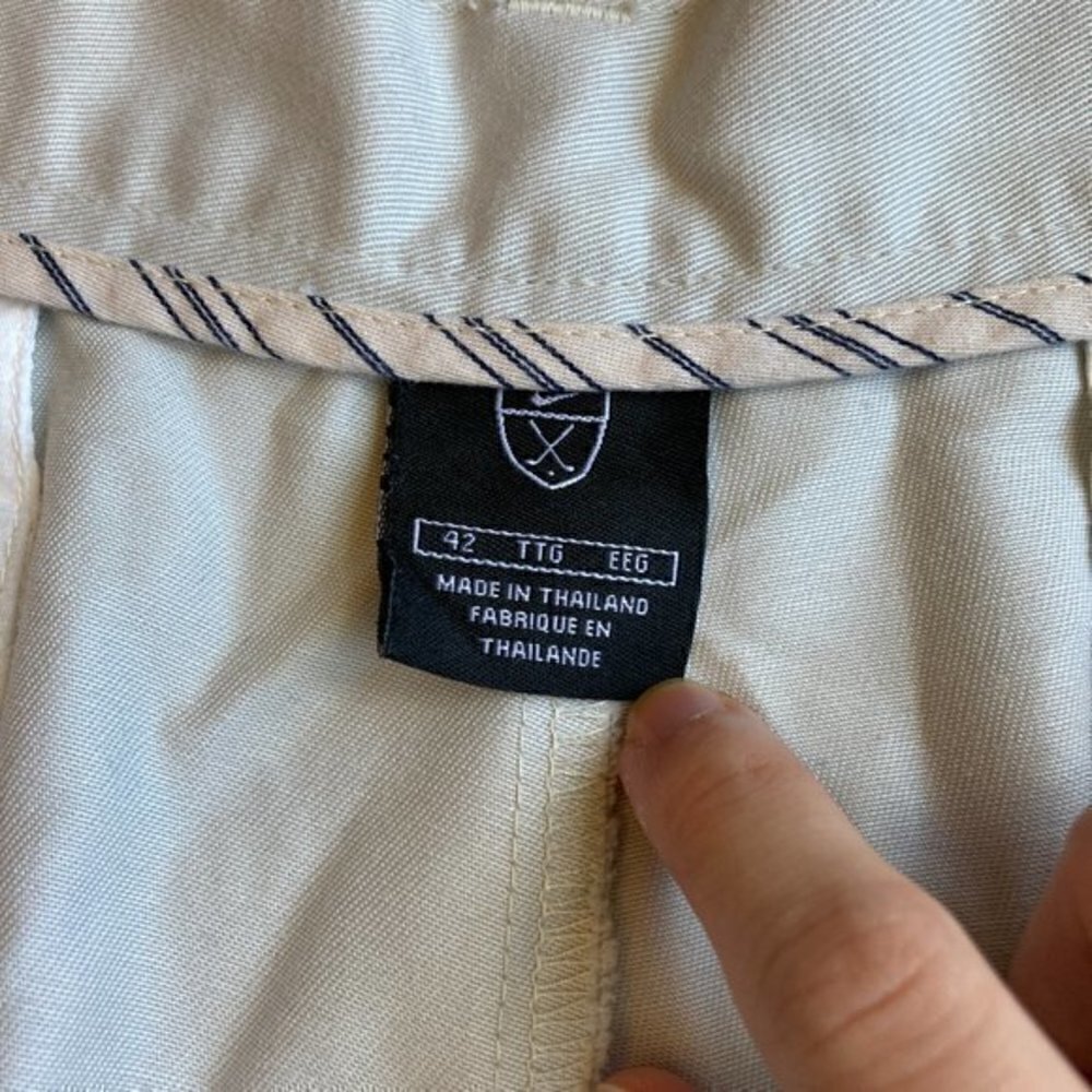 Nike Men's Khaki Golf Shorts Size 42 - Picture 5 of 10